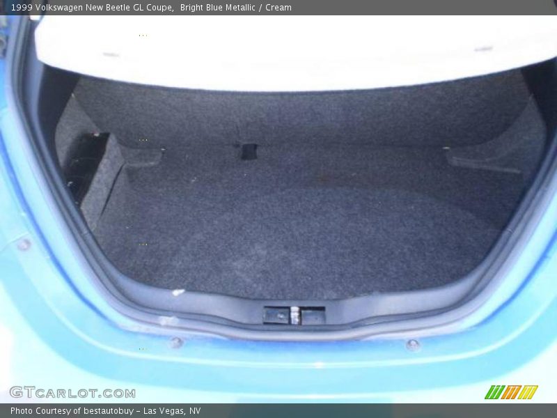 Bright Blue Metallic / Cream 1999 Volkswagen New Beetle GL Coupe