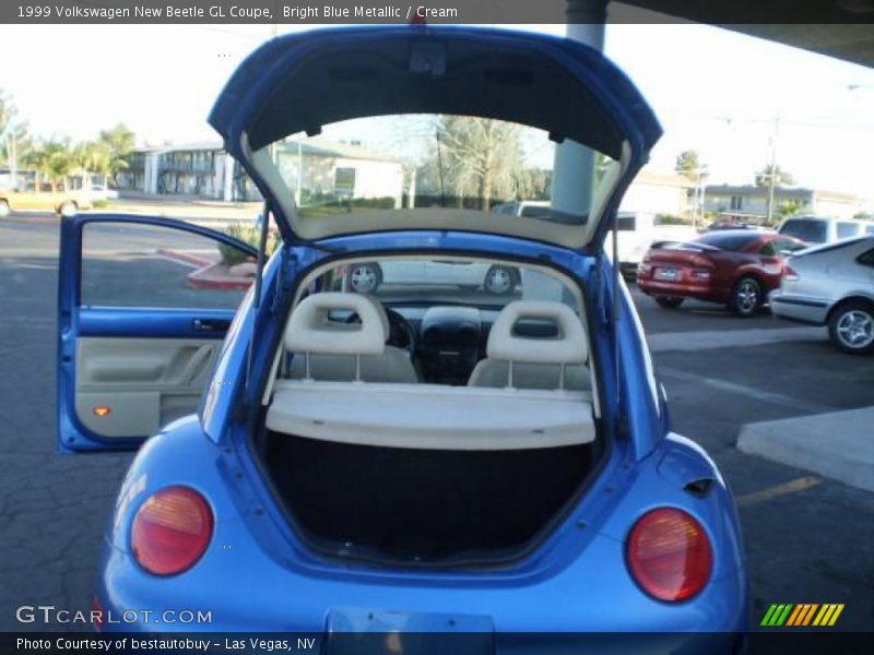Bright Blue Metallic / Cream 1999 Volkswagen New Beetle GL Coupe