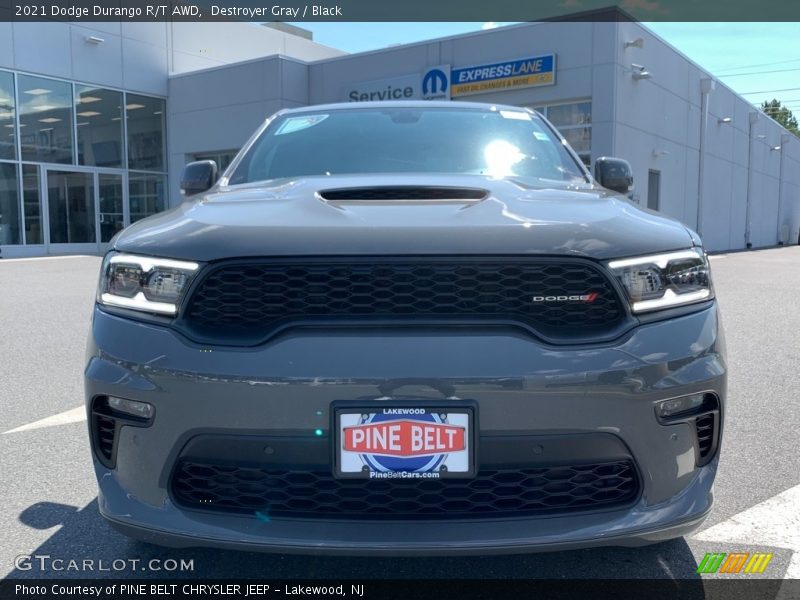 Destroyer Gray / Black 2021 Dodge Durango R/T AWD