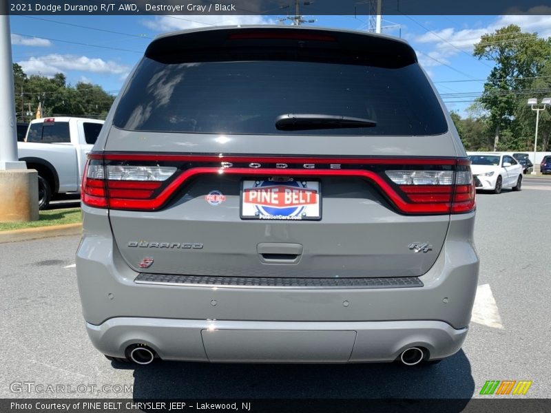 Destroyer Gray / Black 2021 Dodge Durango R/T AWD