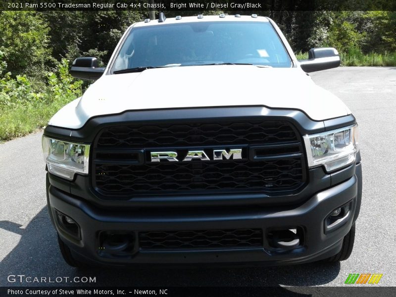 Bright White / Diesel Gray/Black 2021 Ram 5500 Tradesman Regular Cab 4x4 Chassis