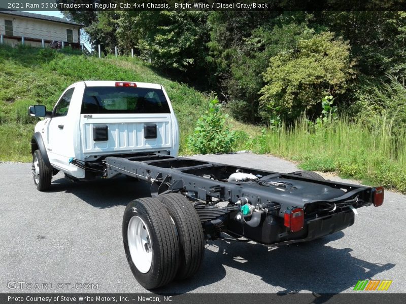 Bright White / Diesel Gray/Black 2021 Ram 5500 Tradesman Regular Cab 4x4 Chassis