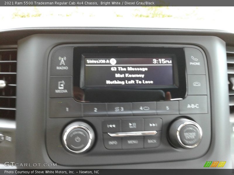 Bright White / Diesel Gray/Black 2021 Ram 5500 Tradesman Regular Cab 4x4 Chassis