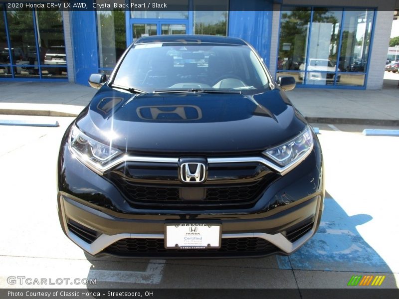 Crystal Black Pearl / Black 2020 Honda CR-V LX AWD