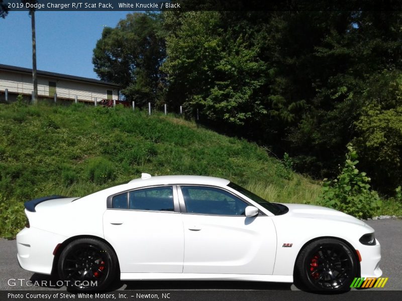 White Knuckle / Black 2019 Dodge Charger R/T Scat Pack