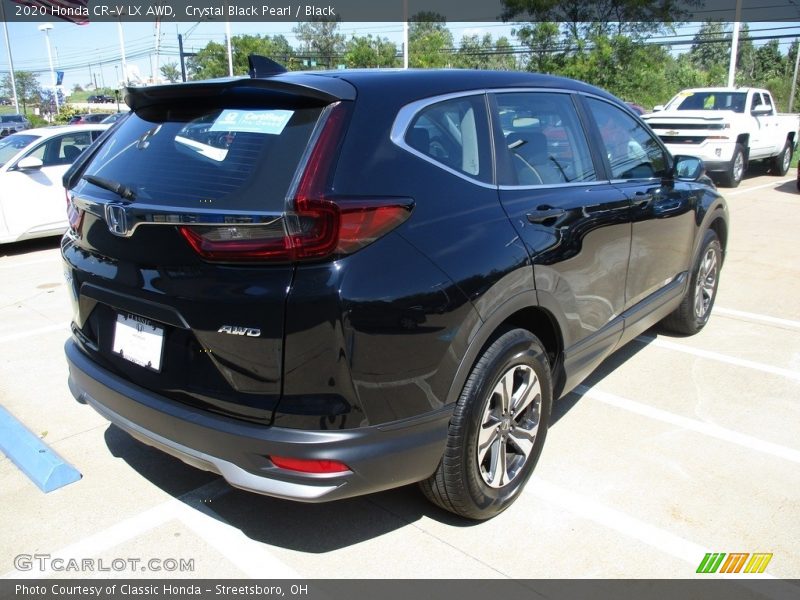 Crystal Black Pearl / Black 2020 Honda CR-V LX AWD