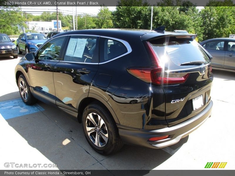 Crystal Black Pearl / Black 2020 Honda CR-V LX AWD