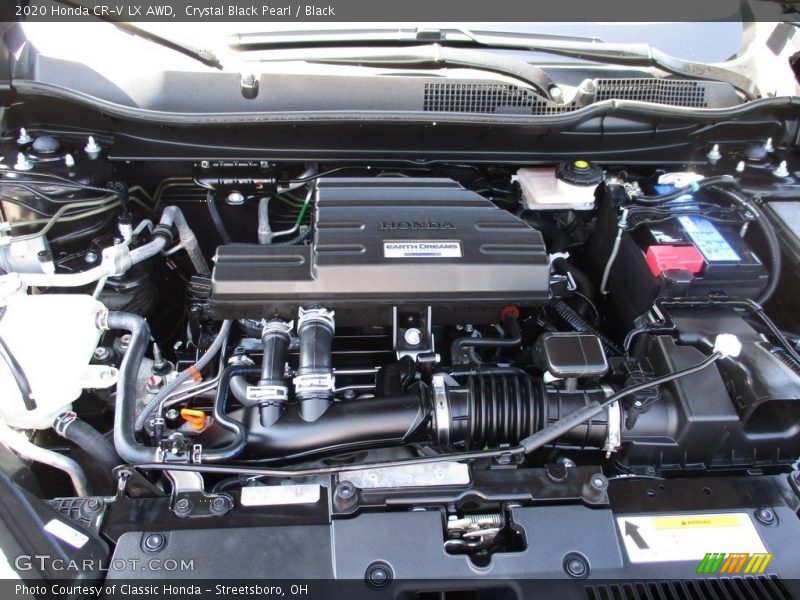 Crystal Black Pearl / Black 2020 Honda CR-V LX AWD