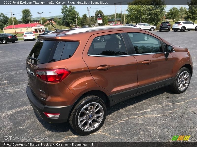 Canyon Ridge Metallic / Ebony Black 2019 Ford EcoSport Titanium 4WD