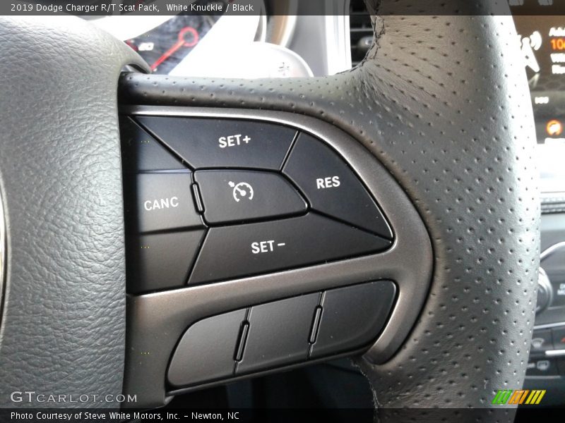 White Knuckle / Black 2019 Dodge Charger R/T Scat Pack