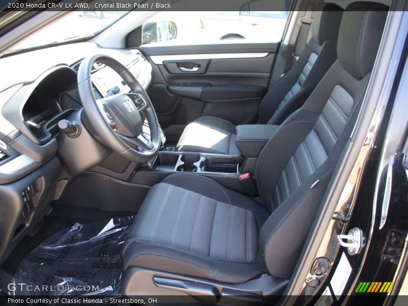 Crystal Black Pearl / Black 2020 Honda CR-V LX AWD