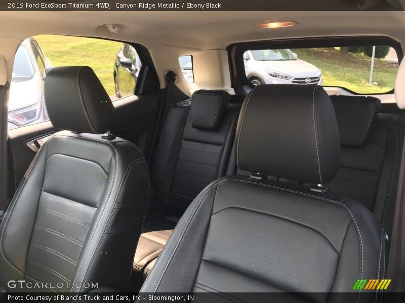 Canyon Ridge Metallic / Ebony Black 2019 Ford EcoSport Titanium 4WD