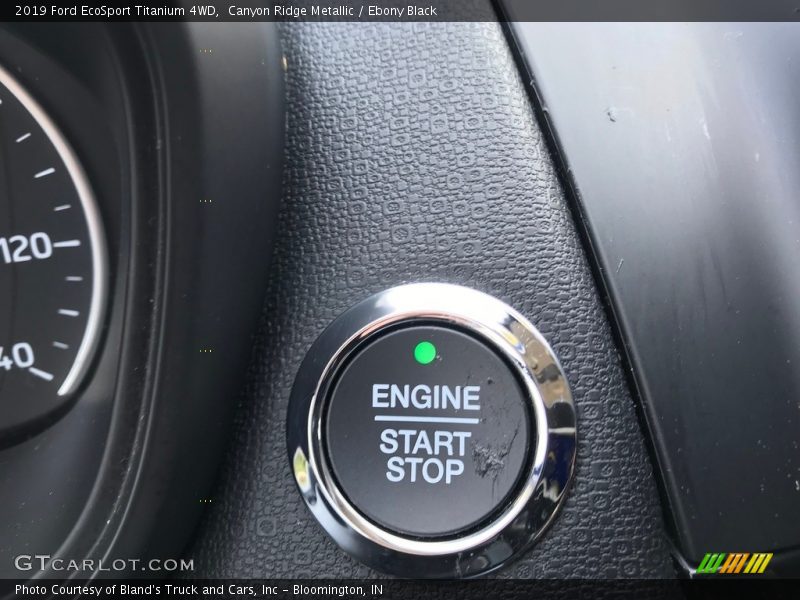 Canyon Ridge Metallic / Ebony Black 2019 Ford EcoSport Titanium 4WD