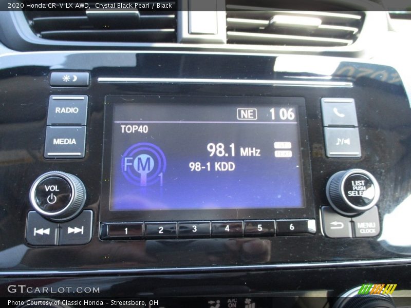 Crystal Black Pearl / Black 2020 Honda CR-V LX AWD