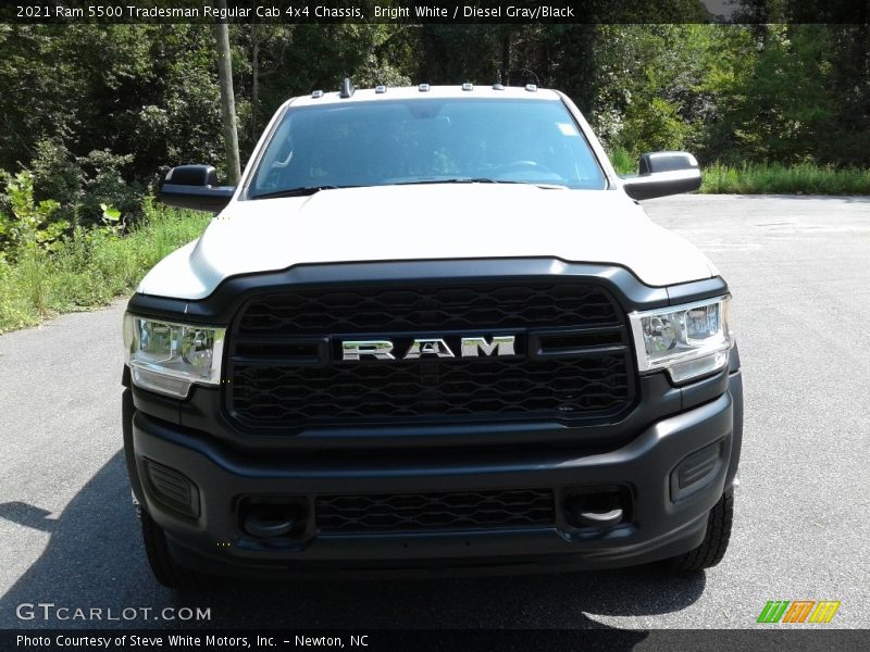 Bright White / Diesel Gray/Black 2021 Ram 5500 Tradesman Regular Cab 4x4 Chassis