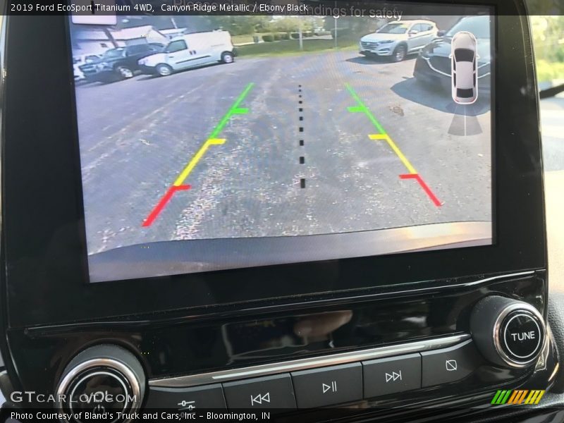 Canyon Ridge Metallic / Ebony Black 2019 Ford EcoSport Titanium 4WD