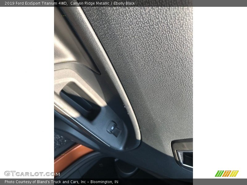 Canyon Ridge Metallic / Ebony Black 2019 Ford EcoSport Titanium 4WD