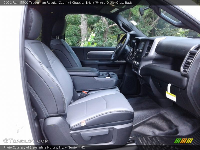 Bright White / Diesel Gray/Black 2021 Ram 5500 Tradesman Regular Cab 4x4 Chassis