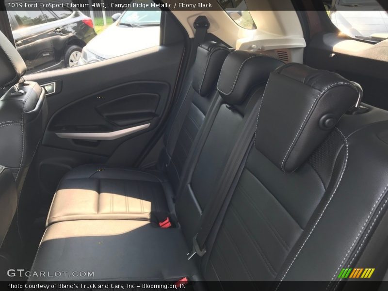 Canyon Ridge Metallic / Ebony Black 2019 Ford EcoSport Titanium 4WD