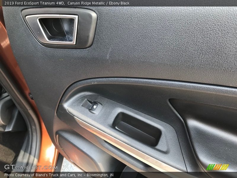 Canyon Ridge Metallic / Ebony Black 2019 Ford EcoSport Titanium 4WD