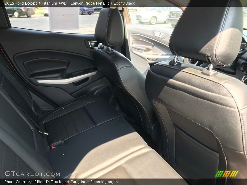 Canyon Ridge Metallic / Ebony Black 2019 Ford EcoSport Titanium 4WD