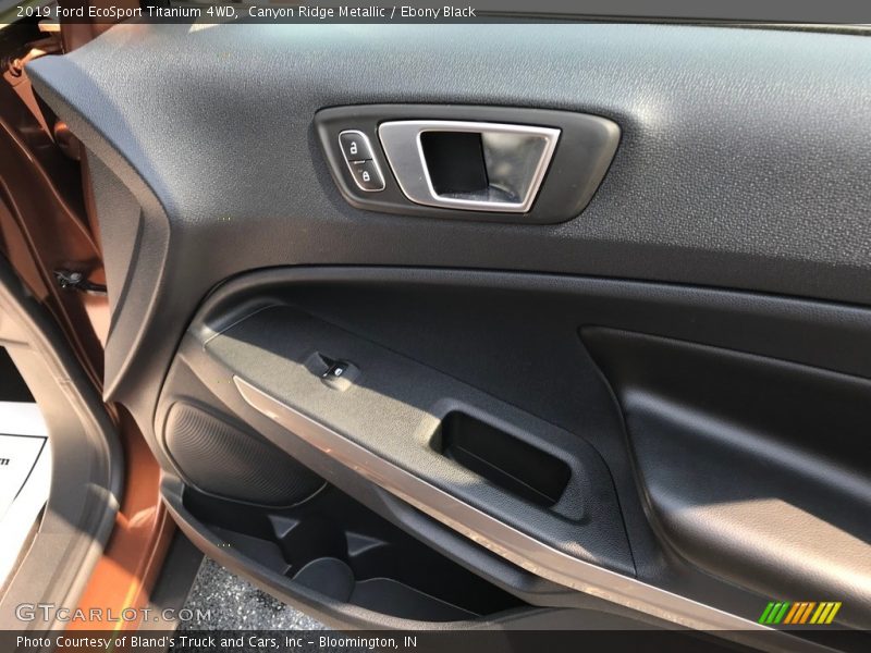 Canyon Ridge Metallic / Ebony Black 2019 Ford EcoSport Titanium 4WD