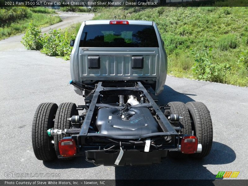 Billet Silver Metallic / Diesel Gray/Black 2021 Ram 3500 SLT Crew Cab 4x4 Chassis