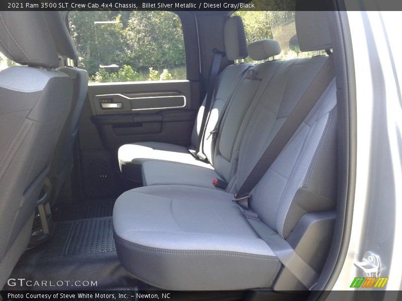 Billet Silver Metallic / Diesel Gray/Black 2021 Ram 3500 SLT Crew Cab 4x4 Chassis