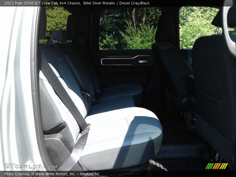 Billet Silver Metallic / Diesel Gray/Black 2021 Ram 3500 SLT Crew Cab 4x4 Chassis