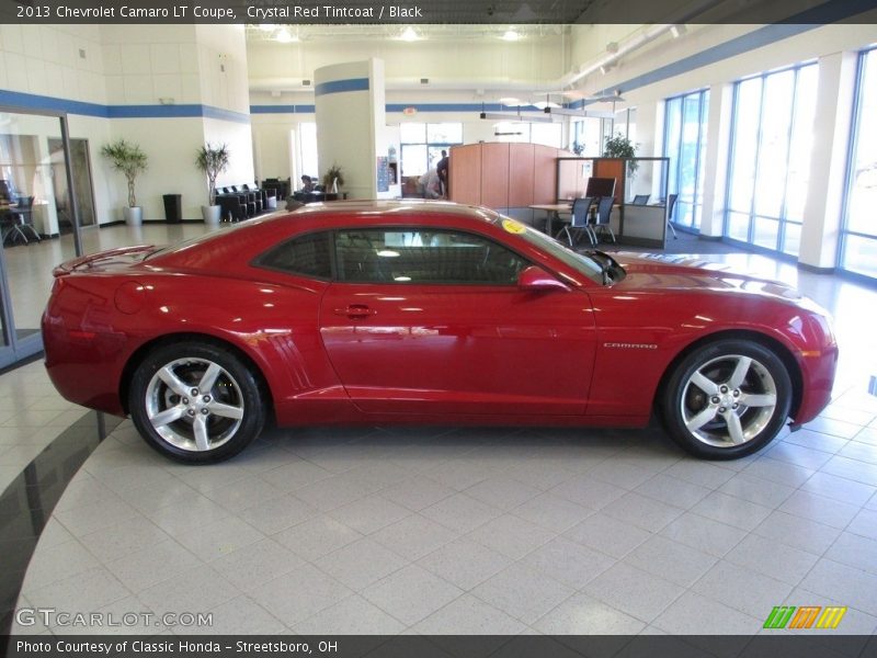 Crystal Red Tintcoat / Black 2013 Chevrolet Camaro LT Coupe