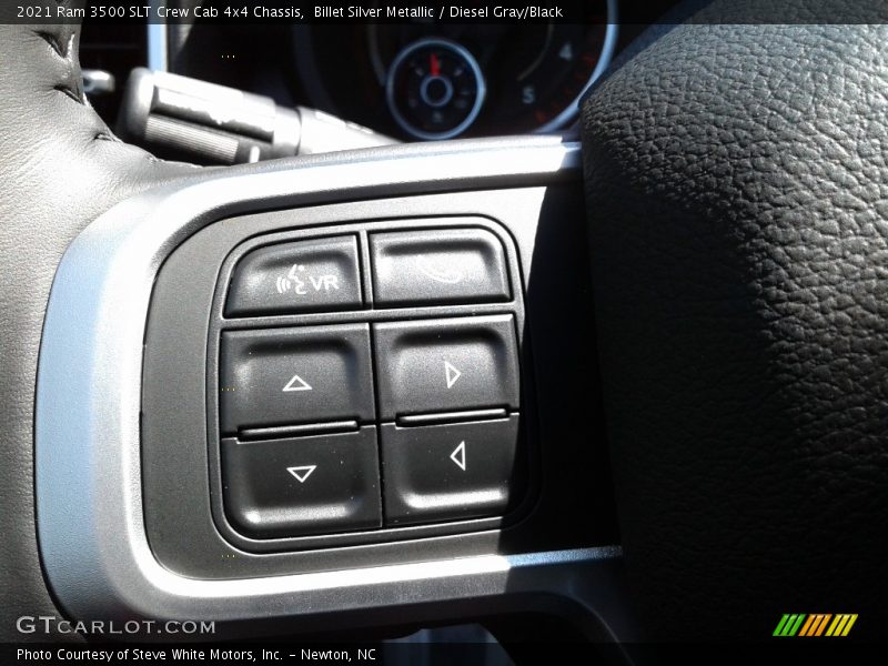 Billet Silver Metallic / Diesel Gray/Black 2021 Ram 3500 SLT Crew Cab 4x4 Chassis