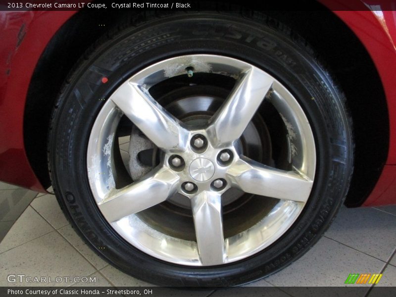 Crystal Red Tintcoat / Black 2013 Chevrolet Camaro LT Coupe