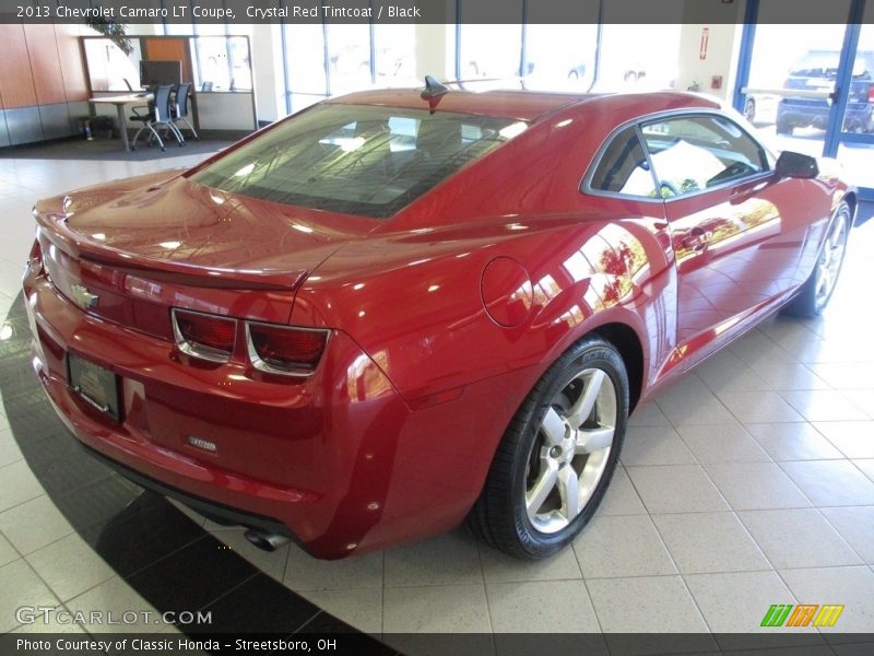 Crystal Red Tintcoat / Black 2013 Chevrolet Camaro LT Coupe