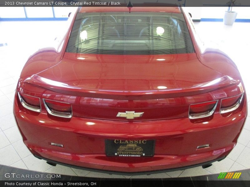 Crystal Red Tintcoat / Black 2013 Chevrolet Camaro LT Coupe