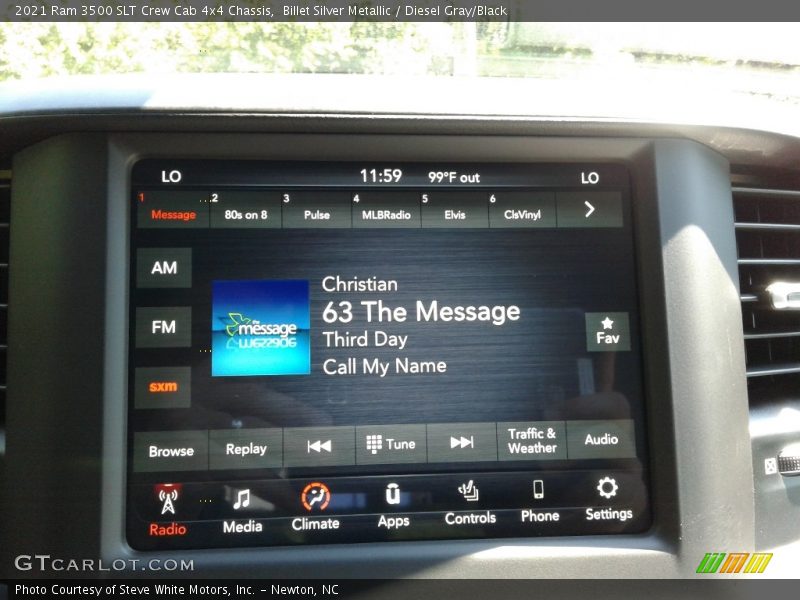 Billet Silver Metallic / Diesel Gray/Black 2021 Ram 3500 SLT Crew Cab 4x4 Chassis