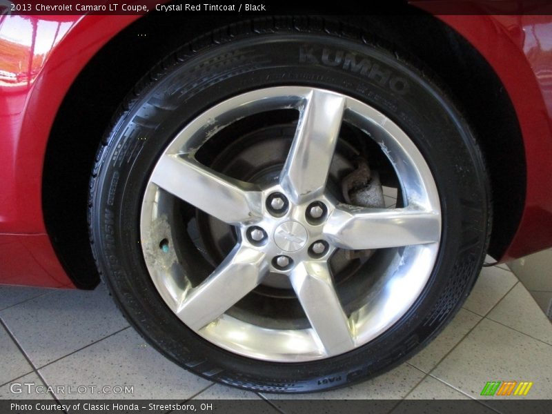 Crystal Red Tintcoat / Black 2013 Chevrolet Camaro LT Coupe