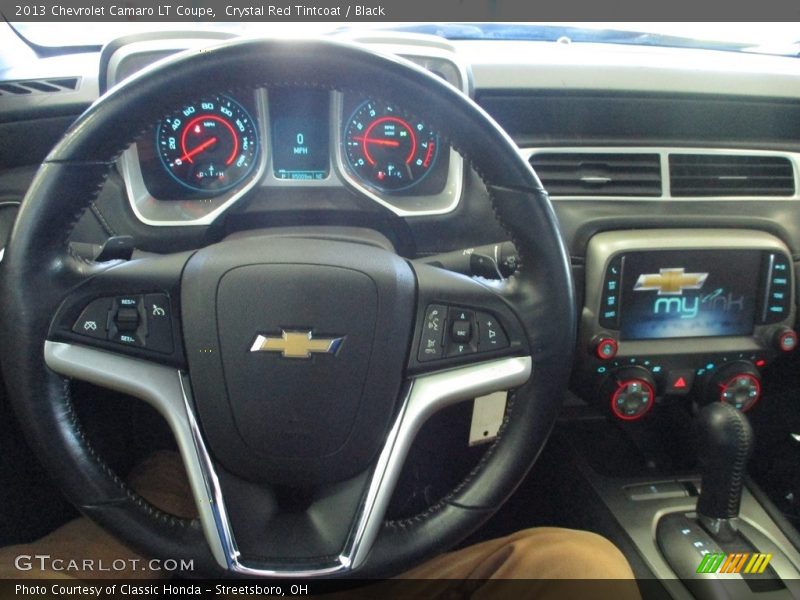 Crystal Red Tintcoat / Black 2013 Chevrolet Camaro LT Coupe