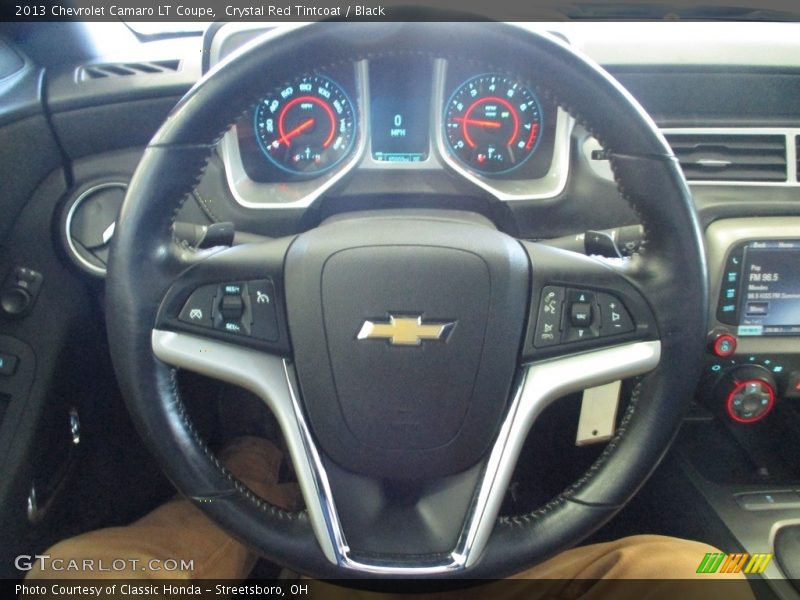 Crystal Red Tintcoat / Black 2013 Chevrolet Camaro LT Coupe