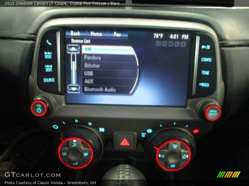 Crystal Red Tintcoat / Black 2013 Chevrolet Camaro LT Coupe