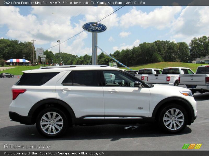  2021 Explorer King Ranch 4WD Star White Metallic Tri-Coat