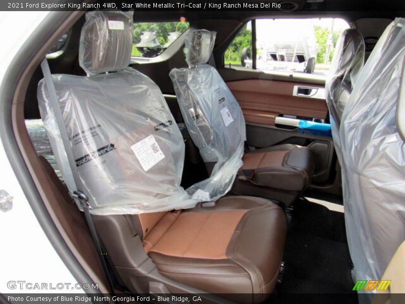 Rear Seat of 2021 Explorer King Ranch 4WD
