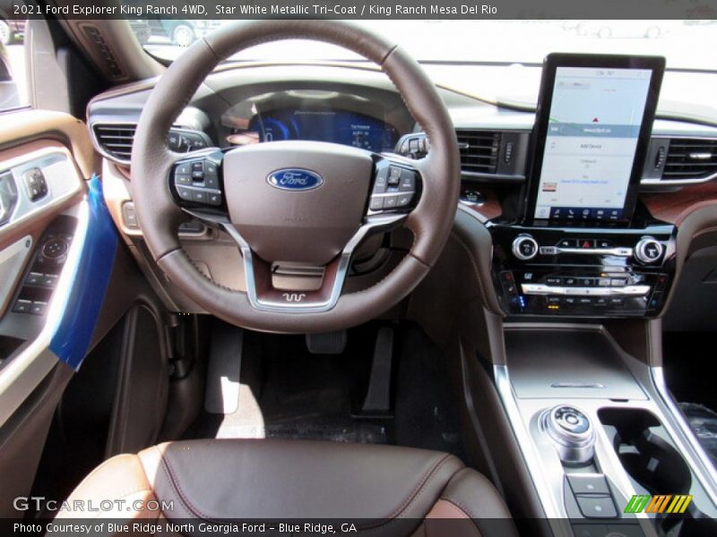 Dashboard of 2021 Explorer King Ranch 4WD