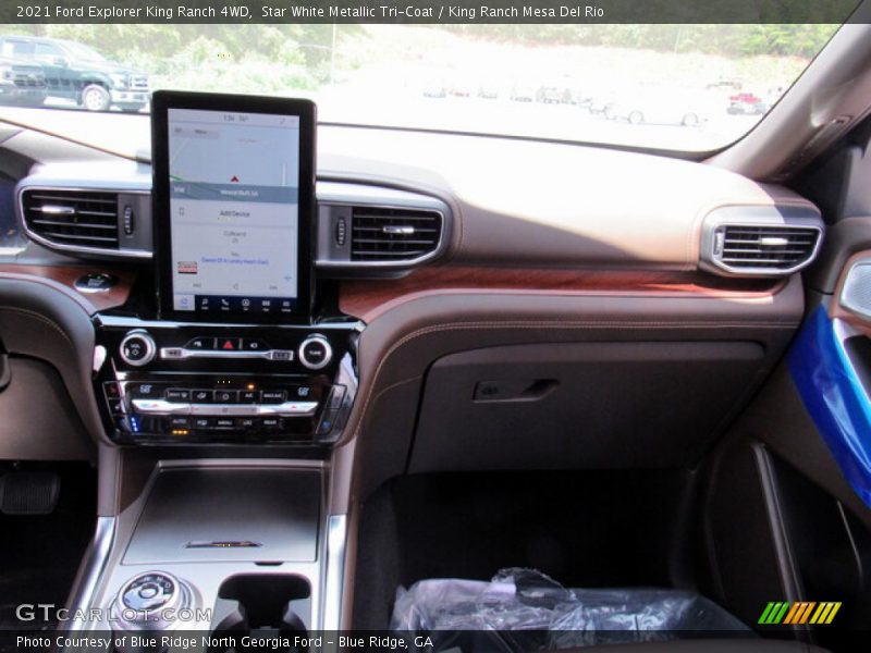 Dashboard of 2021 Explorer King Ranch 4WD