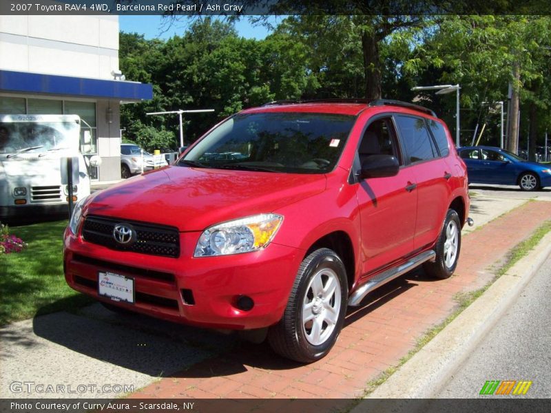 Barcelona Red Pearl / Ash Gray 2007 Toyota RAV4 4WD