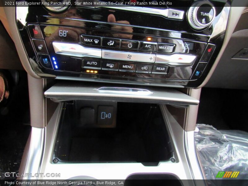Controls of 2021 Explorer King Ranch 4WD