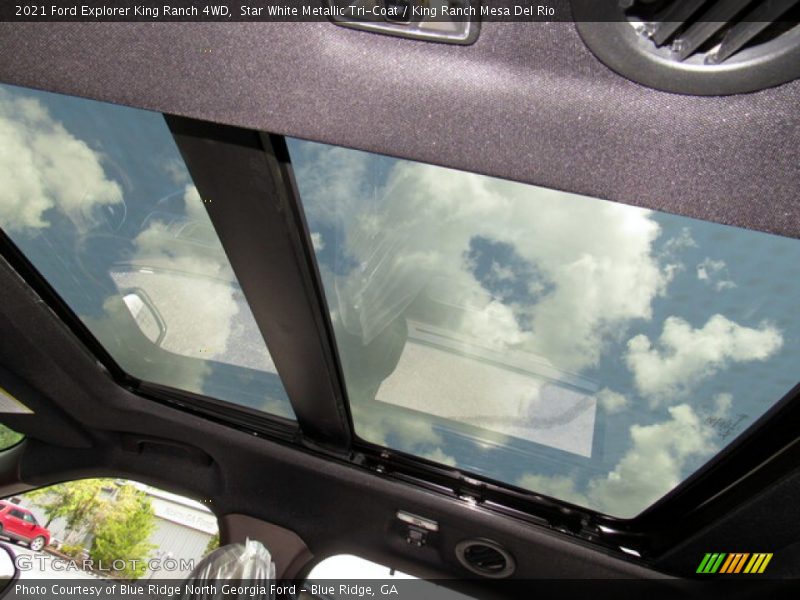 Sunroof of 2021 Explorer King Ranch 4WD