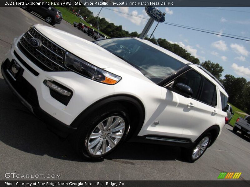  2021 Explorer King Ranch 4WD Star White Metallic Tri-Coat