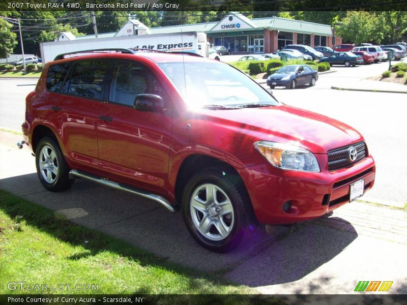 Barcelona Red Pearl / Ash Gray 2007 Toyota RAV4 4WD