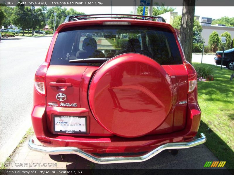 Barcelona Red Pearl / Ash Gray 2007 Toyota RAV4 4WD