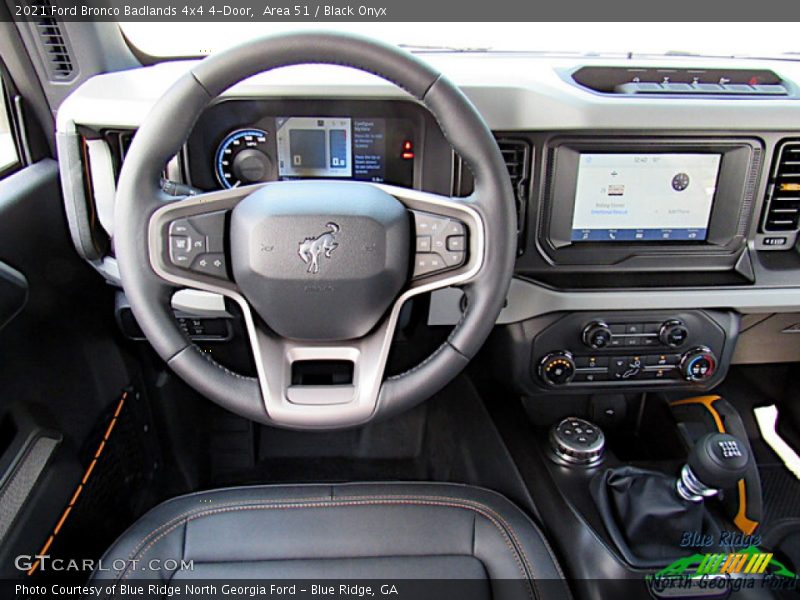 Area 51 / Black Onyx 2021 Ford Bronco Badlands 4x4 4-Door